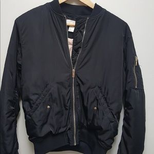 H&M Black Bomber Jacket